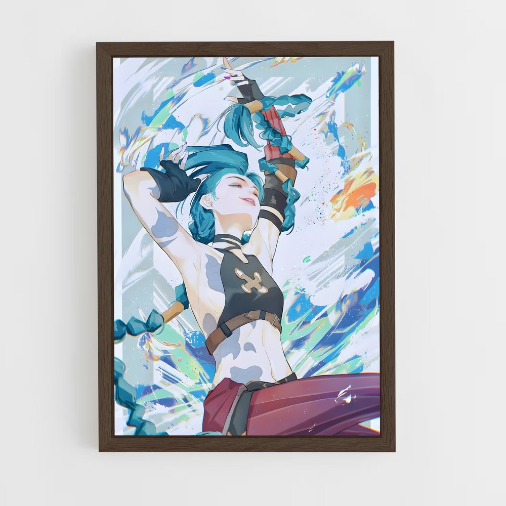 Poster Jinx lol – affiche League Of Legends (vue 5)